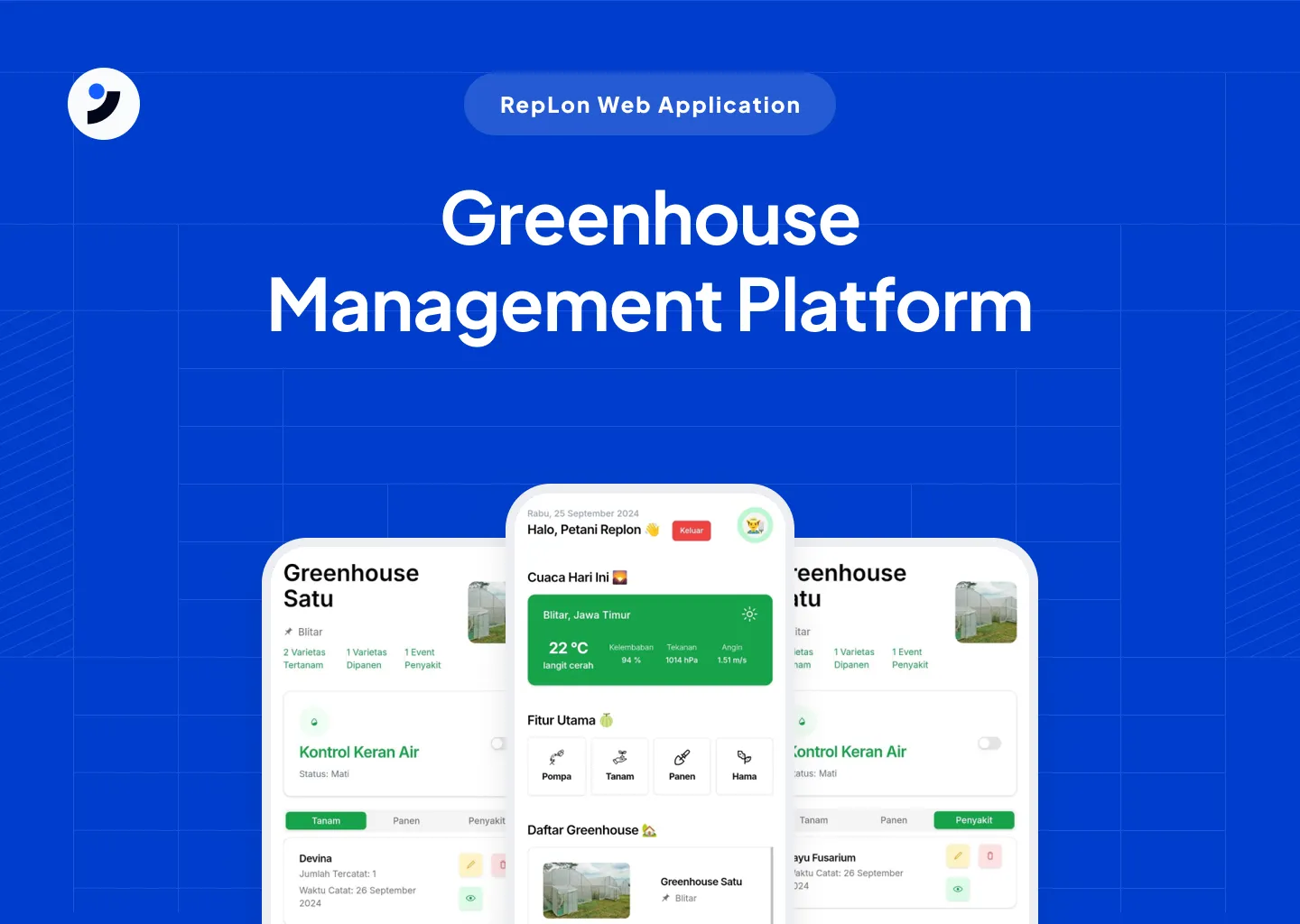 RepLon Greenhouse Dashboard